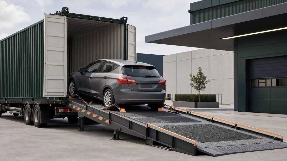 Symbolbild: Internationaler Autoexport
